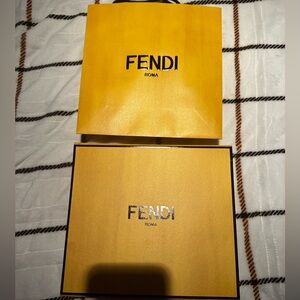 Fendi box/gift bag